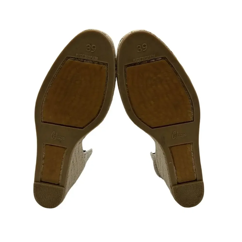 Castaner Canvas Multicolor Carina 80 Espadrille Wedges Size 39 EU / 9 US